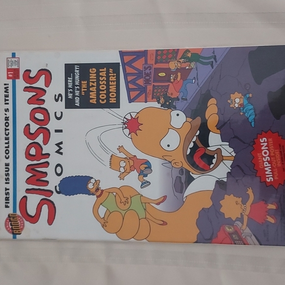 First Simpsons Comic book Collector's Edition Bongo Comics - Picture 9 of 9